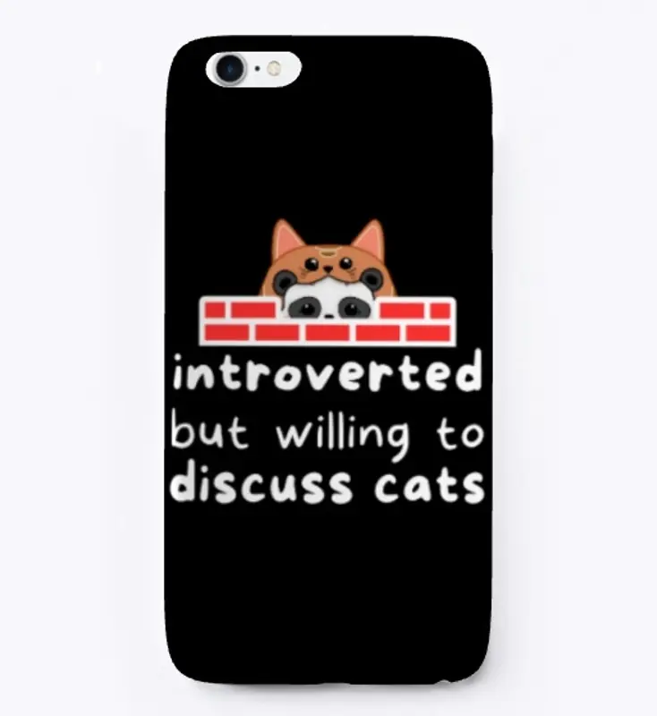 Introvert's IPhone Case